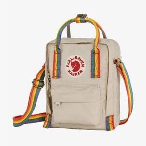 Fjallraven Kanken Rainbow Sling Light Oak—Limited Edition